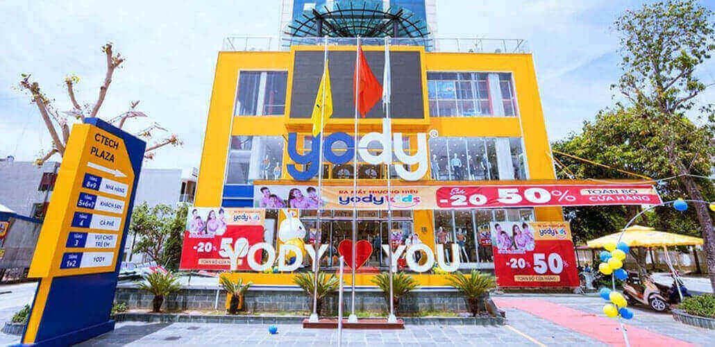 Showroom Yody Thành Phố Ninh Bình – Nội thất Win