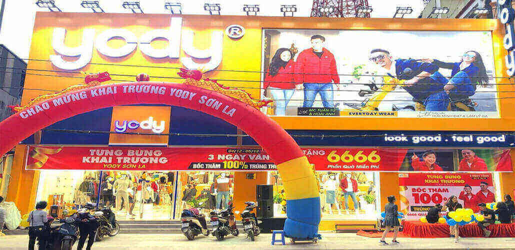 Showroom Yody Thành Phố Sơn La – Nội thất Win